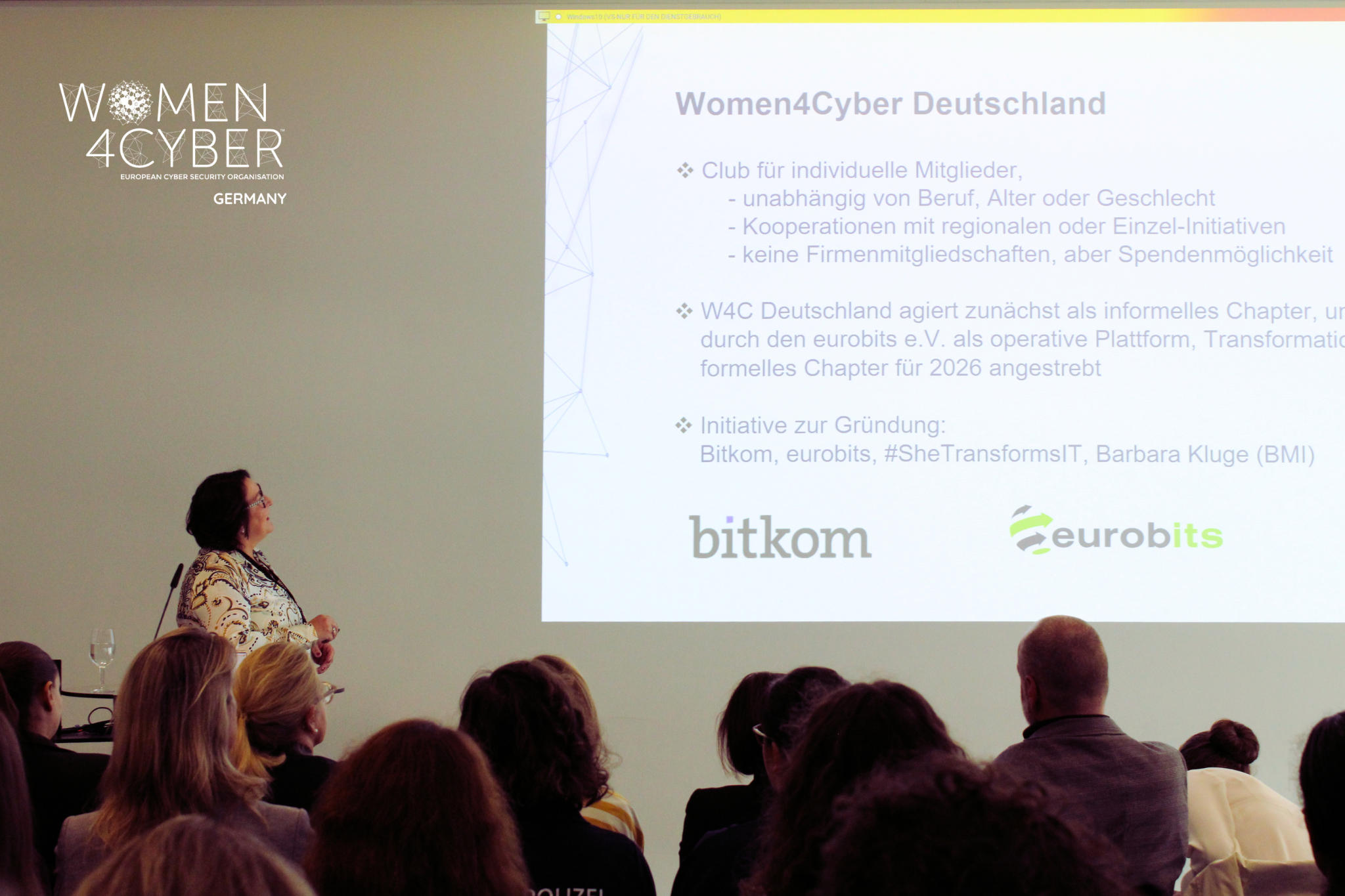 Gründung Women4Cyber Deutschland 11.10.2023