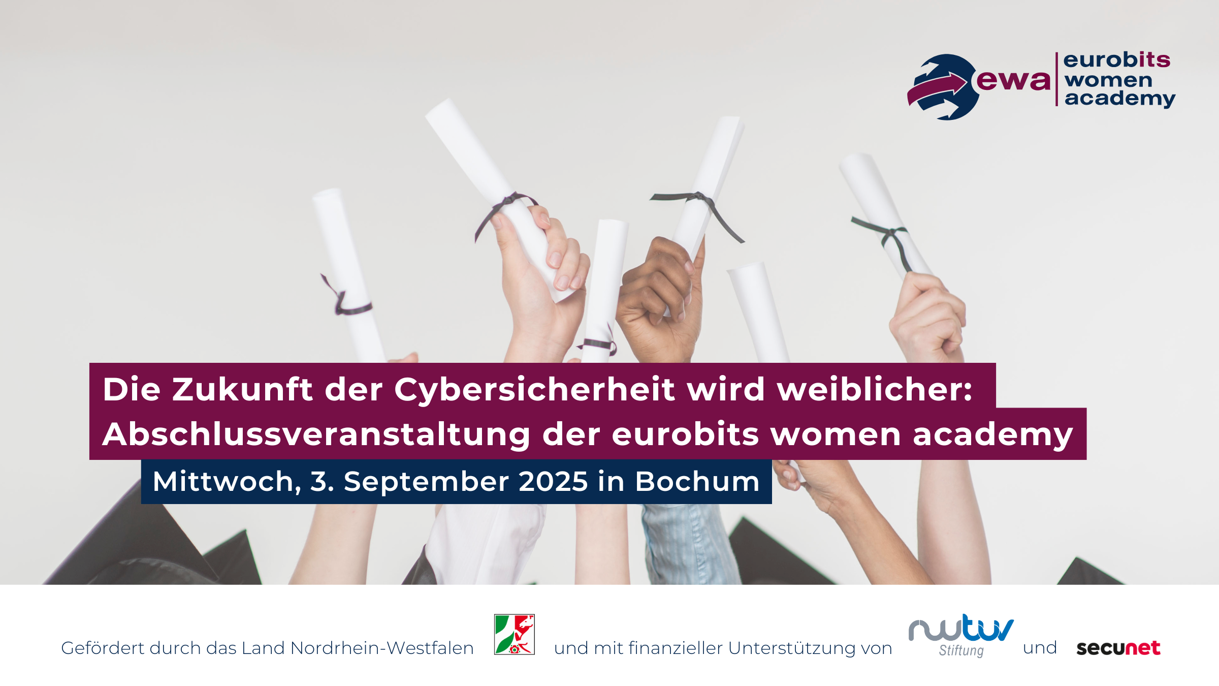 Abschlussveranstaltung der eurobits women academy (ewa) Abschlussveranstaltung der eurobits women academy (ewa)