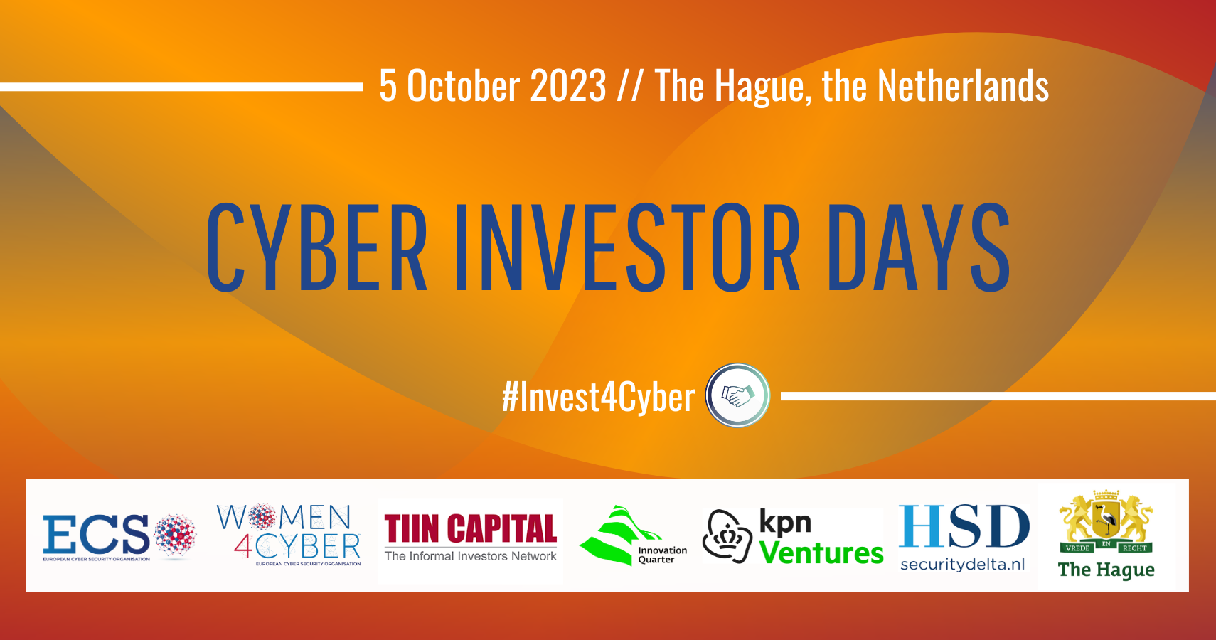ECSO Cyber Investor Days in The Hague